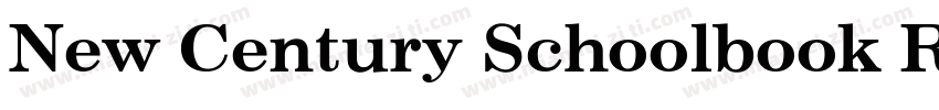 New Century Schoolbook Regular字体转换